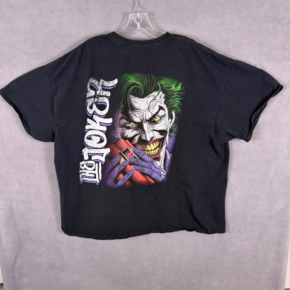 The Joker‎ Batman Villain Mens Black T-Shirt 3XL
